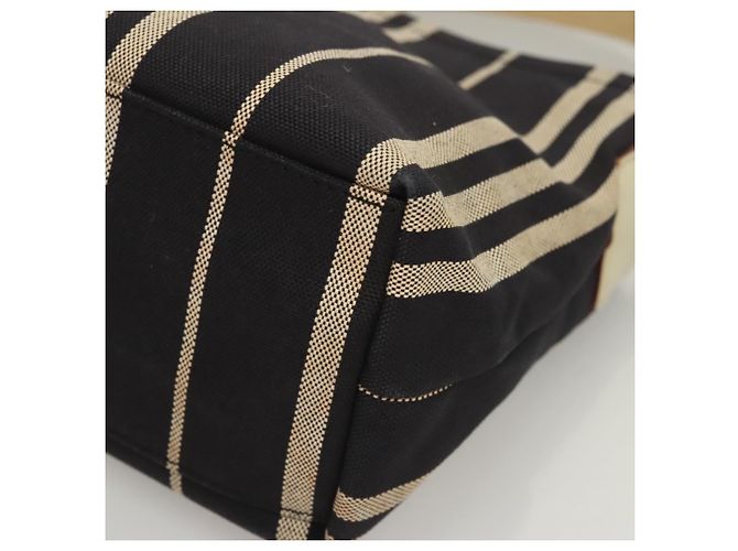 Bolso de Hombro Burberry de Lona Azul Marino Plata Auténtico ti2969 - vista 14