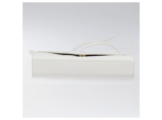 Borsa a Spalla GIVENCHY in Pelle Bianca e Oro Auth BA1138 Bianco D'oro - vista 5