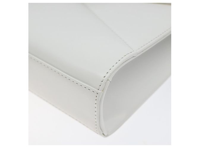 Borsa a Spalla GIVENCHY in Pelle Bianca e Oro Auth BA1138 Bianco D'oro - vista 9