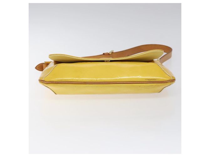 LOUIS VUITTON Borsa Thompson Street Monogram Vernis Gialla M91071 LV Auth bs24506 D'oro - vista 5