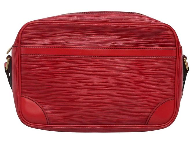 LOUIS VUITTON Borsa a Spalla Epi Trocadero 23 Rossa M52307 LV Auth ep8670 Rosso - vista 13