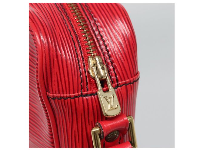 LOUIS VUITTON Borsa a Spalla Epi Trocadero 23 Rossa M52307 LV Auth ep8670 Rosso - vista 18