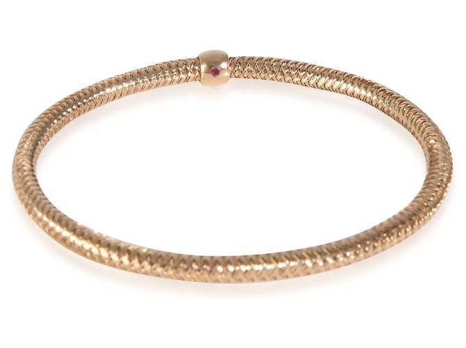 Pulsera flexible Primavera de oro rosa de 3,5 mm de Roberto Coin - vista 2
