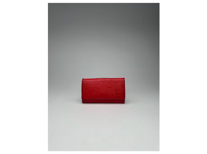 Vintage Louis Vuitton EPI Leather Key Holder red - view 11