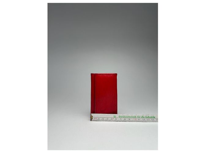 Vintage Louis Vuitton EPI Leather Key Holder red - view 9