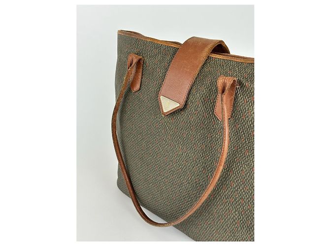 Vintage Yves Saint Laurent Handtasche grau braun - Ansicht 10