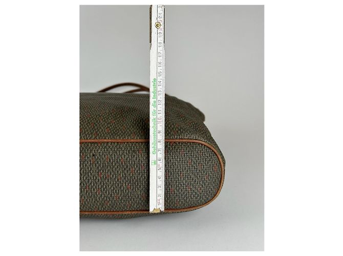 Vintage Yves Saint Laurent Handtasche grau braun - Ansicht 11
