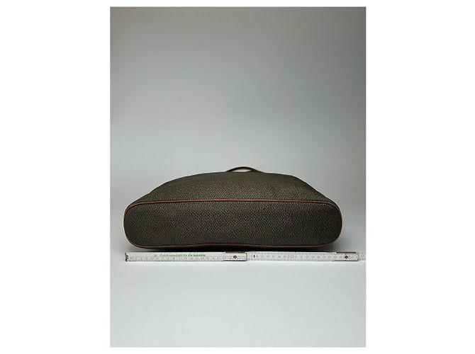 Vintage Yves Saint Laurent Handtasche grau braun - Ansicht 12
