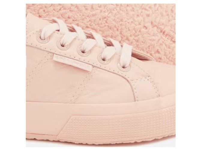 Superga Donne 2750 Nappaleau Pelle Rosa - vista 2