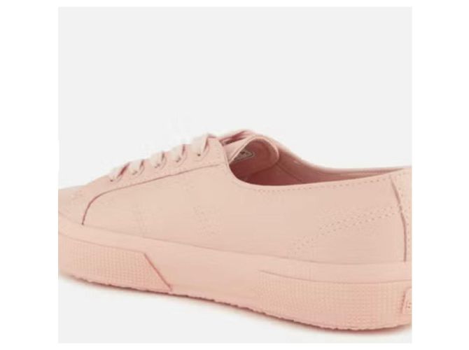 Superga Donne 2750 Nappaleau Pelle Rosa - vista 4