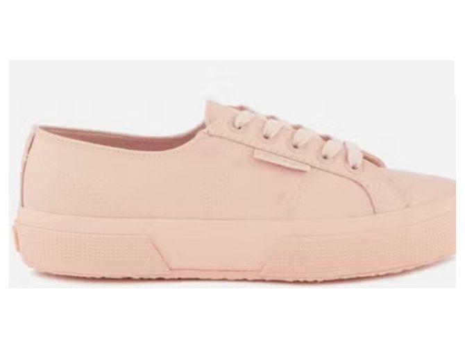 Superga Donne 2750 Nappaleau Pelle Rosa - vista 5