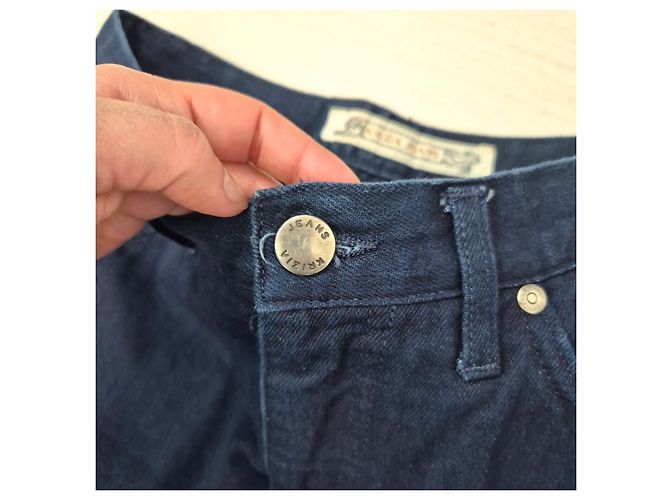 Jeans Krizia vintage anni 80 Blu scuro - vista 6