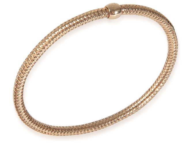 Bracciale flessibile Primavera in oro rosa da 3,5 mm di Roberto Coin Metallico - vista 4
