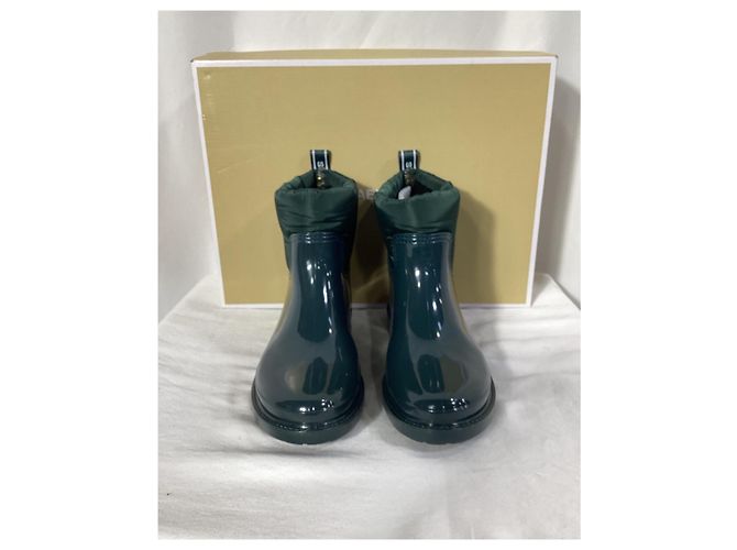 Botas de lluvia Blakely Logo Tape de Michael Kors en PVC y nylon verde carrera - vista 13