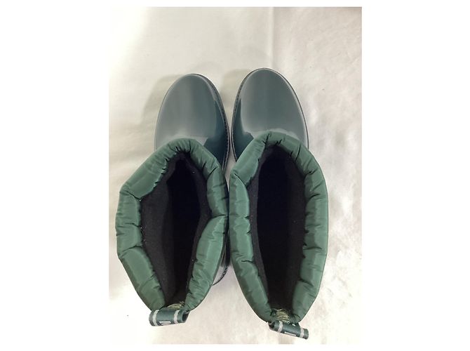 Botas de lluvia Blakely Logo Tape de Michael Kors en PVC y nylon verde carrera - vista 14
