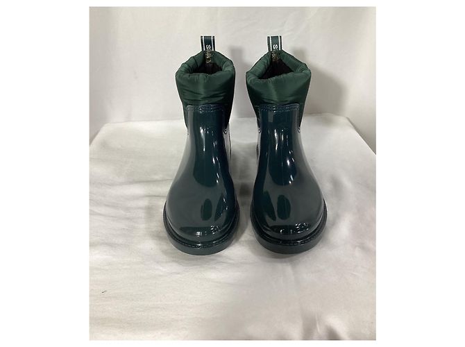 Botas de lluvia Blakely Logo Tape de Michael Kors en PVC y nylon verde carrera - vista 9
