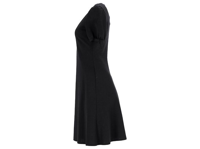 Vestido de poliéster negro con cuentas Frenze de Emilio Pucci - vista 2