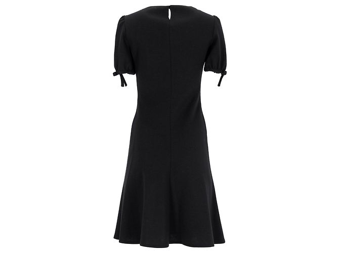 Vestido de poliéster negro con cuentas Frenze de Emilio Pucci - vista 3
