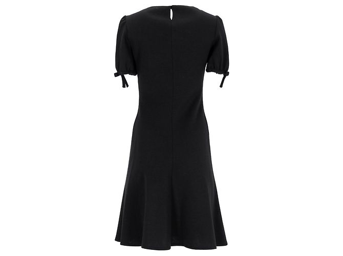 Vestido de poliéster negro con cuentas Frenze de Emilio Pucci - vista 8