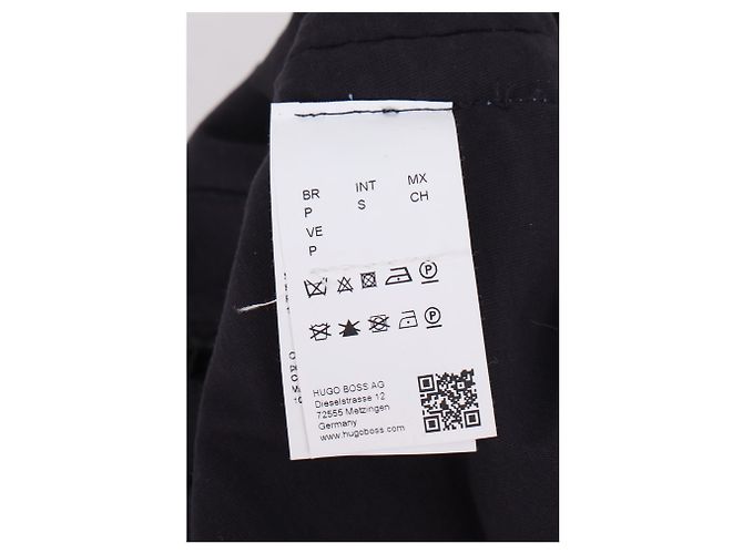 Hugo Boss Boss Hug Boss Spitzenkleid aus schwarzem Polyester - Ansicht 11