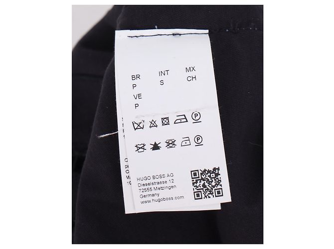 Hugo Boss Boss Hug Boss Spitzenkleid aus schwarzem Polyester - Ansicht 5
