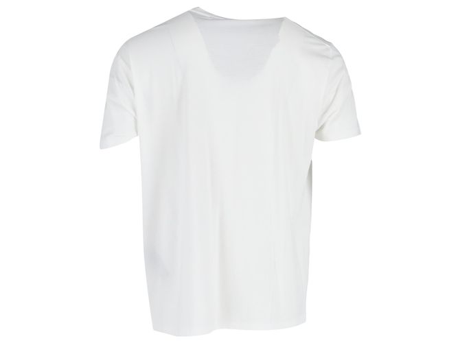 Camiseta de jersey slim-fit Tom Ford em algodão branco Cru - vista 3