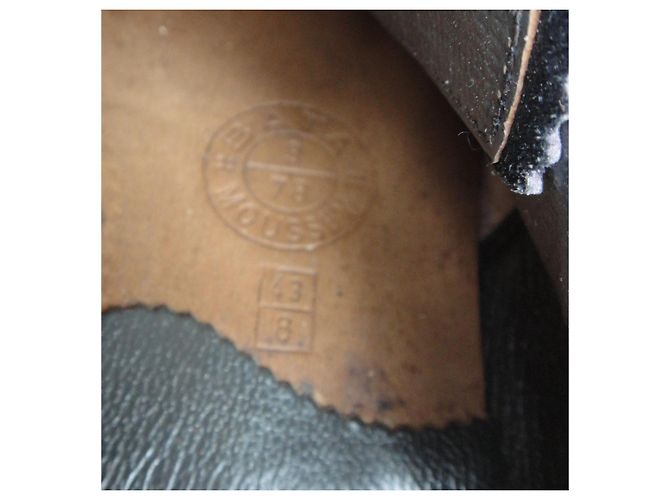 Autre Marque Scarpe Derby Bata in pelle nera Nero - vista 5