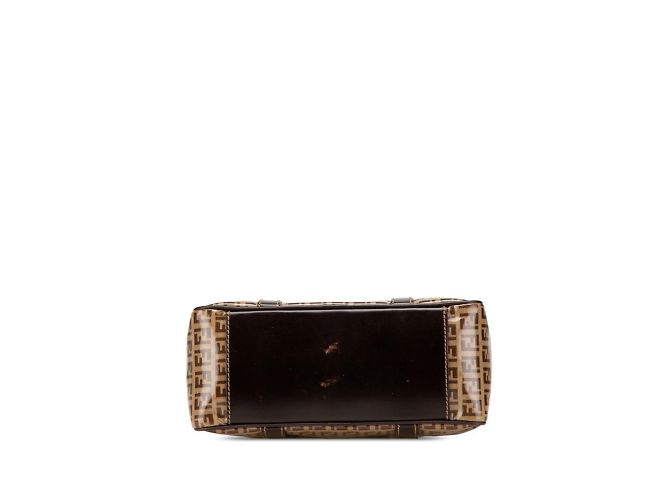 Borsa Fendi Zucchino Marrone - vista 3