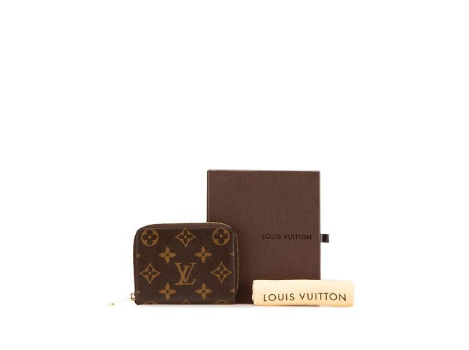 Monedero Zippy Monogram Louis Vuitton Castaño - vista 11