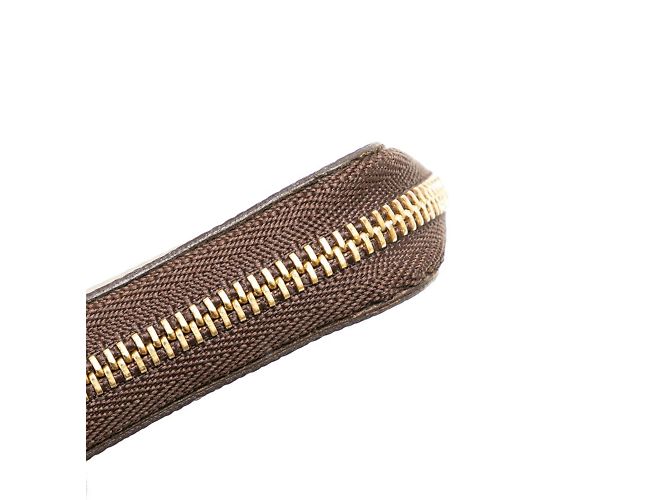 Monedero Zippy Monogram Louis Vuitton Castaño - vista 4