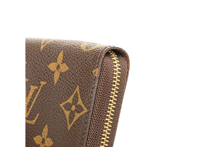 Monedero Zippy Monogram Louis Vuitton Castaño - vista 6