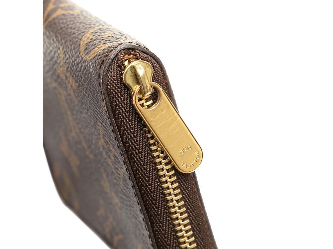 Monedero Zippy Monogram Louis Vuitton Castaño - vista 7