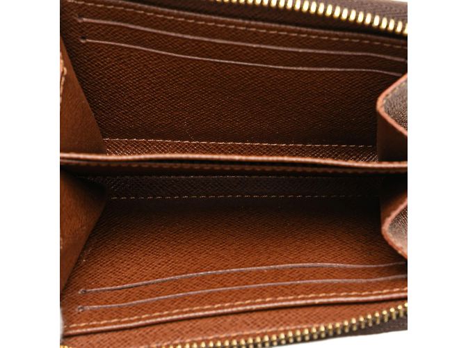 Monedero Zippy Monogram Louis Vuitton Castaño - vista 8