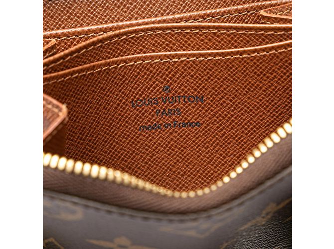 Monedero Zippy Monogram Louis Vuitton Castaño - vista 9