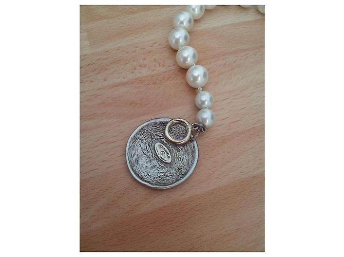 Chanel Perlenarmband mit Medaillon Mehrfarben - Ansicht 9