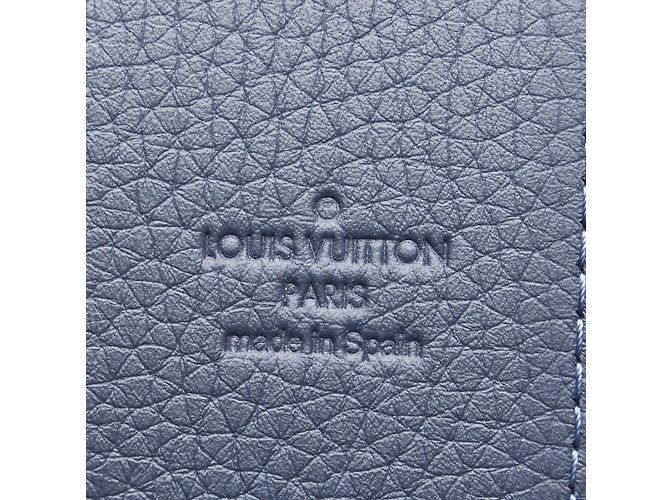 Cinghia a spalla in pelle arancione vulcano Louis Vuitton - vista 5