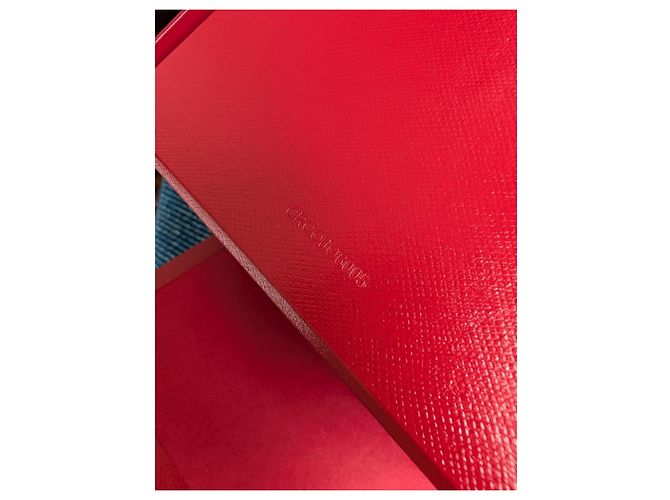 Cartier Steifer Armreif Bangle Manschette gefütterte Box Love Nail JUC Papiertüte Rot - Ansicht 9