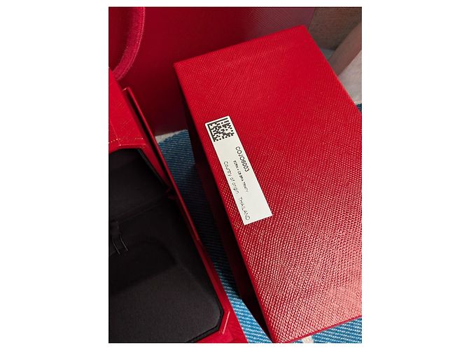 Cartier Love Trinity JUC Armband Bangle Doppelkasten Papiertüte Rot - Ansicht 10