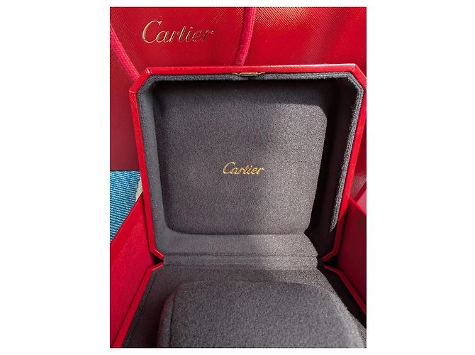 Cartier Bracciale Love Trinity JUC Scatola cuscino Sacchetto di carta Rosso - vista 11