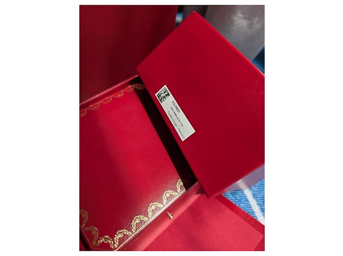 Cartier Bracciale Love Trinity JUC Scatola cuscino Sacchetto di carta Rosso - vista 13