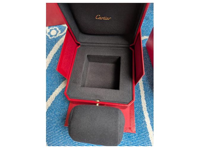 Cartier Bracciale Love Trinity JUC Scatola cuscino Sacchetto di carta Rosso - vista 5