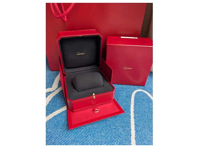 Cartier Bracciale Love Trinity JUC Scatola cuscino Sacchetto di carta Rosso - vista 6