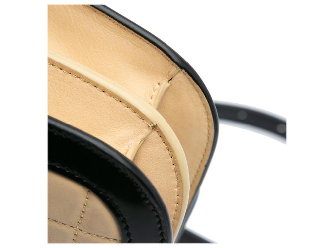 Saint Laurent Beige Medium Quilted Suede Monogram Solferino Crossbody - vista 8