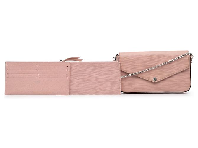 Pochette Felicie Epi Rosa Louis Vuitton - vista 14