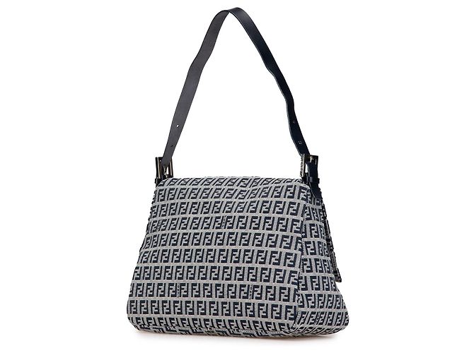 Fendi Grigio Zucchino Tela Mamma Per Sempre Marrone - vista 2