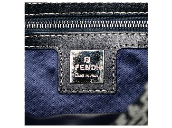 Fendi Grigio Zucchino Tela Mamma Per Sempre Marrone - vista 5