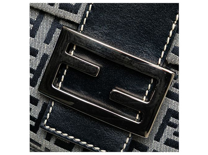 Fendi Grigio Zucchino Tela Mamma Per Sempre Marrone - vista 8