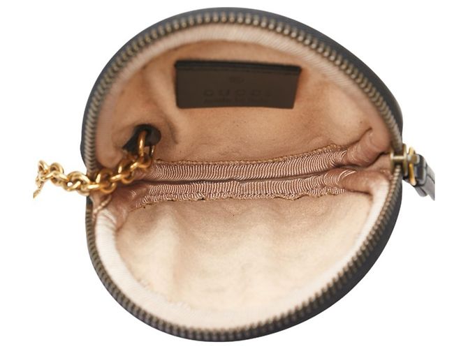 Monedero en forma de corazón Gucci GG Marmont Negro - vista 5