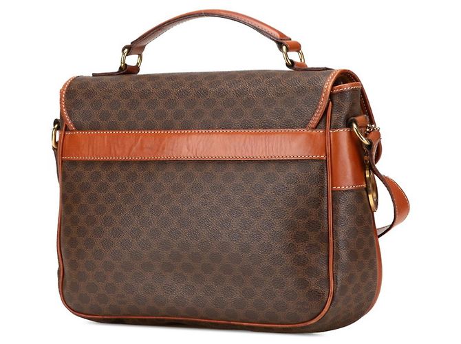 Céline Borsa a mano Celine Macadam Borsa a spalla Marrone - vista 2
