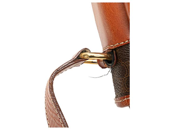 Céline Borsa a mano Celine Macadam Borsa a spalla Marrone - vista 4